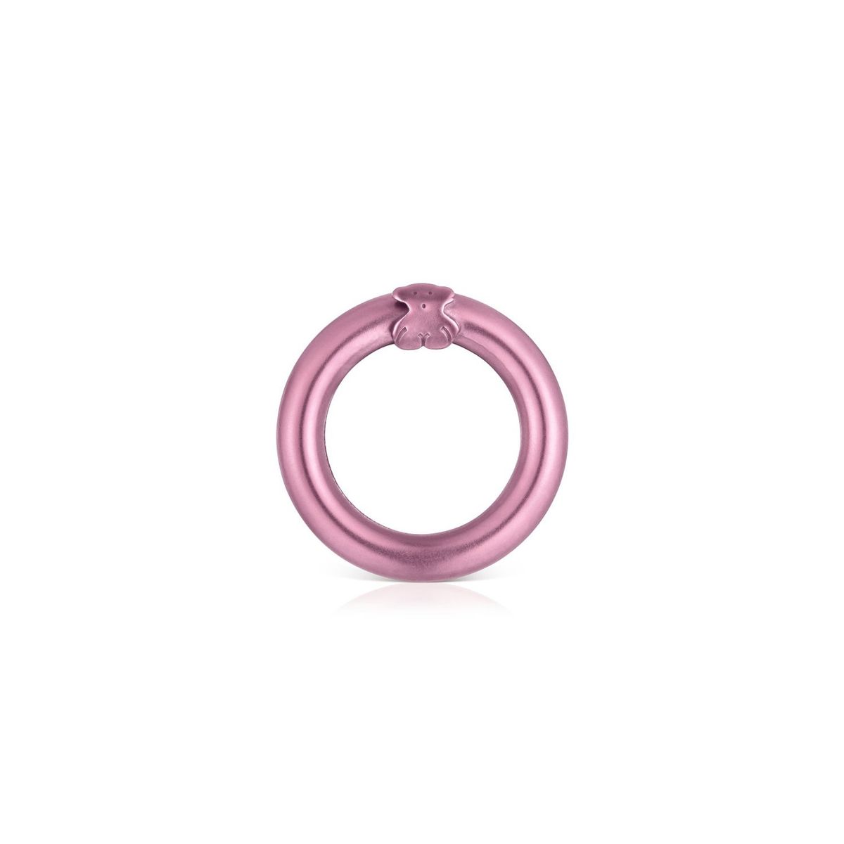 TOUS - Anilla Plata Acabado Rosa 16 mm
