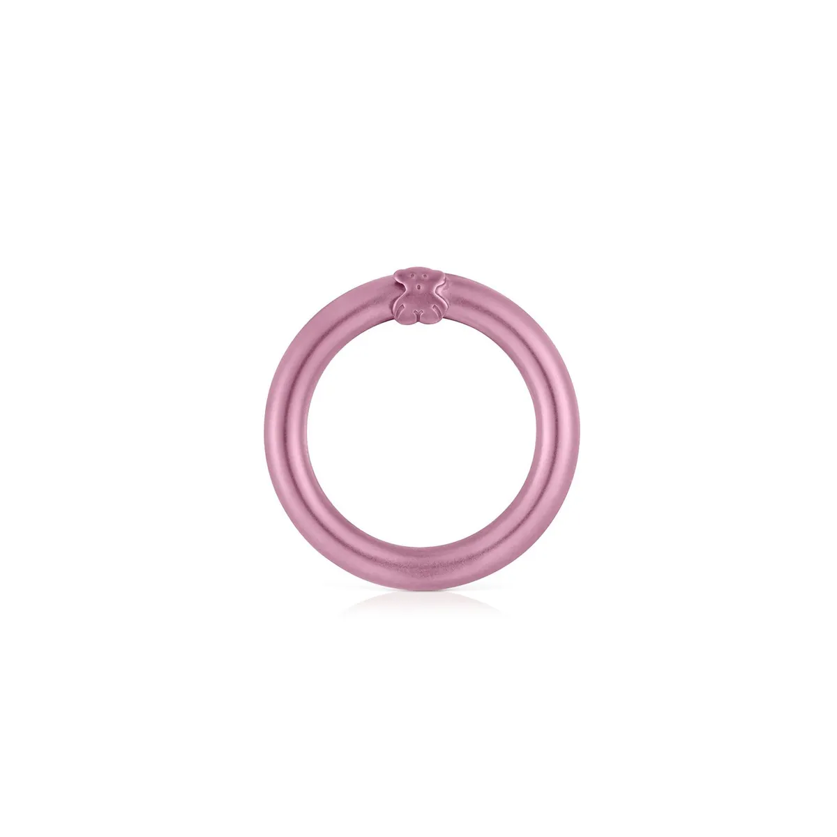 TOUS - Anilla Plata Acabado Rosa 20 mm