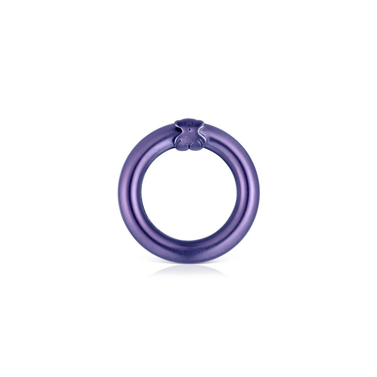 TOUS - Anilla Plata Acabado Morado 16 mm