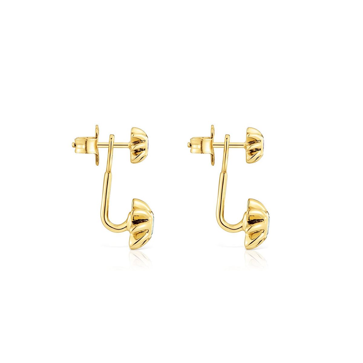 TOUS - Tuyo Plata 1era Ley Baño Oro Gemas