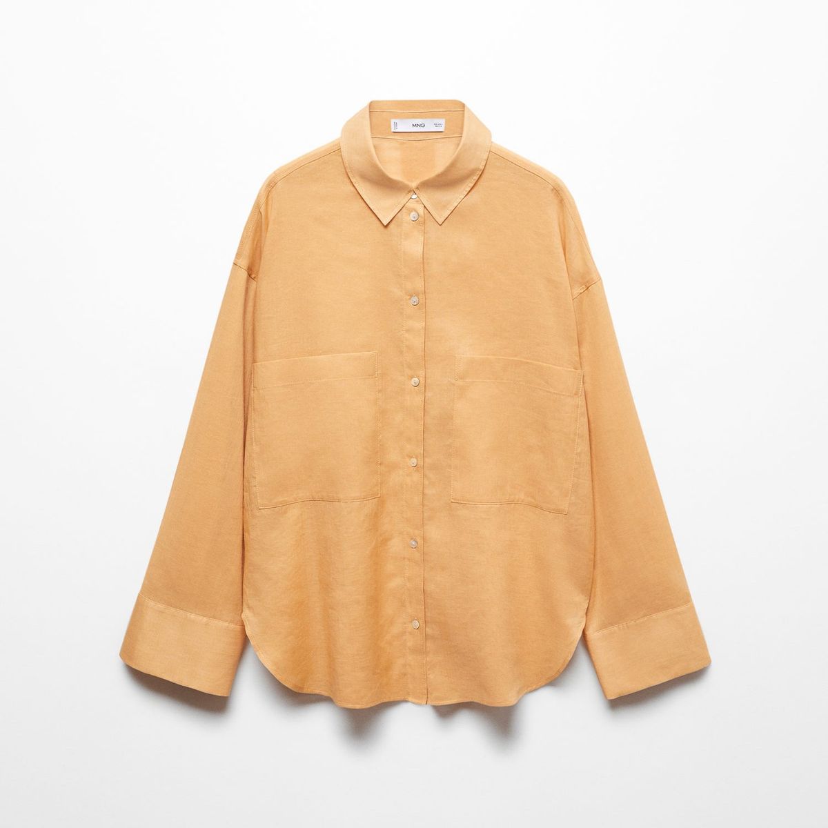 MANGO - Blusa Manga Larga Mujer Mango