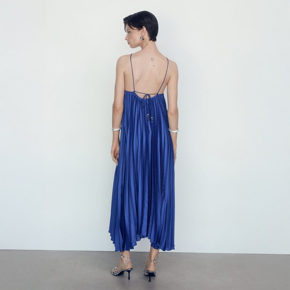 MANGO - Vestido Largo Mujer Mango