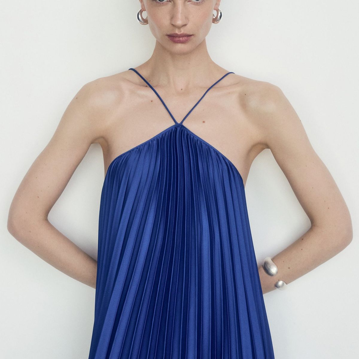 MANGO - Vestido Largo Mujer Mango