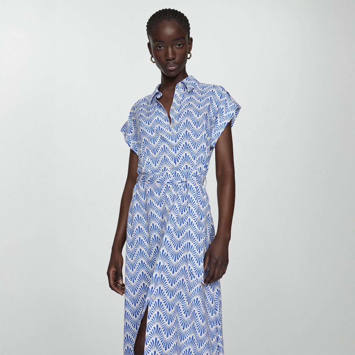 MANGO - Vestido Largo Mujer Mango