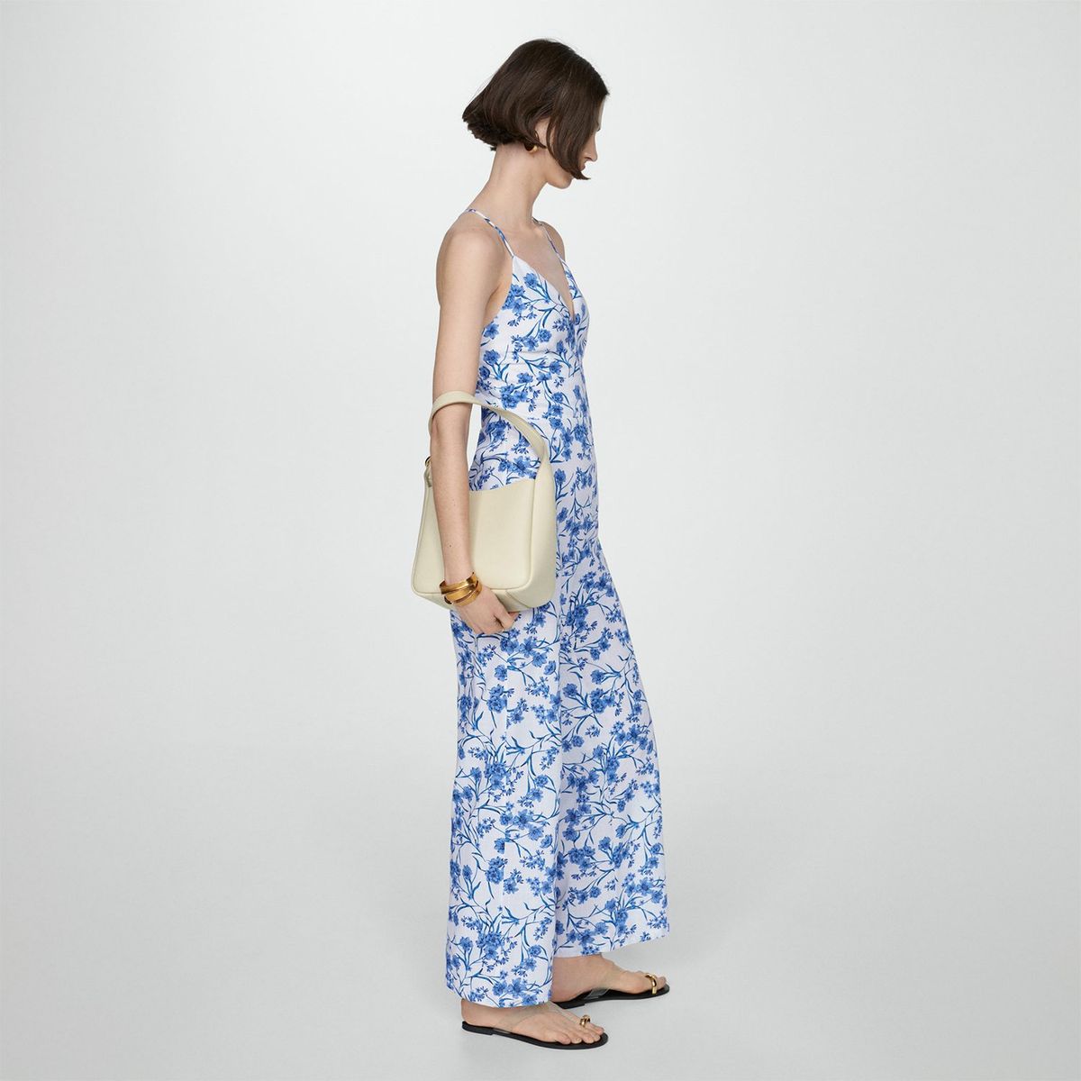 MANGO - Enterizo 100% Algodón Mujer Mango