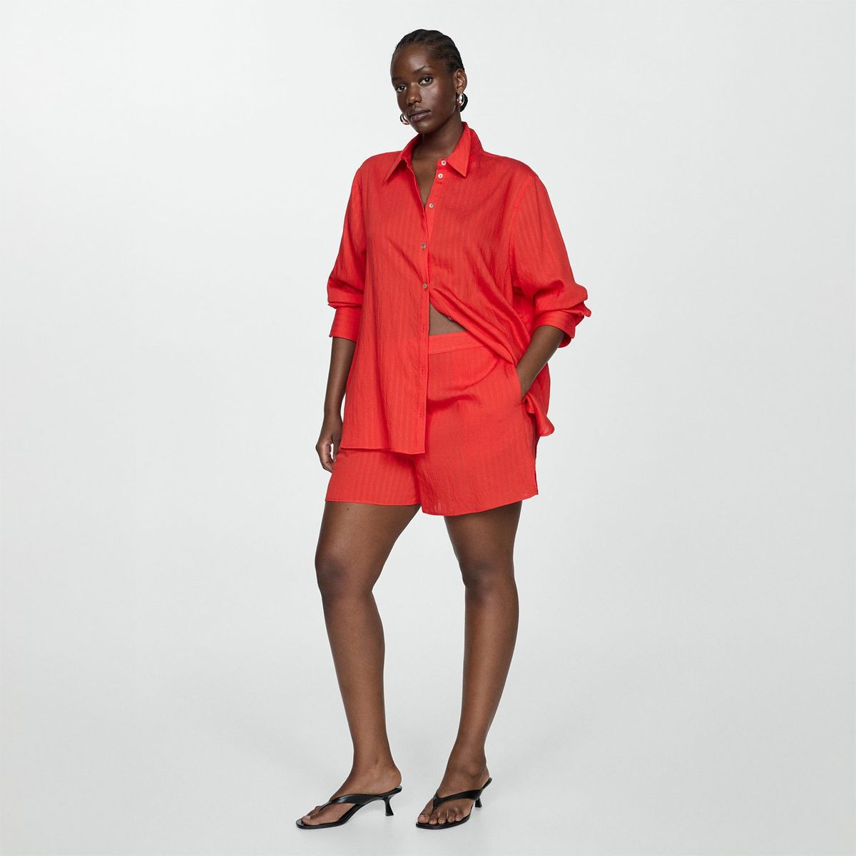 MANGO - Short Straight Mujer Mango