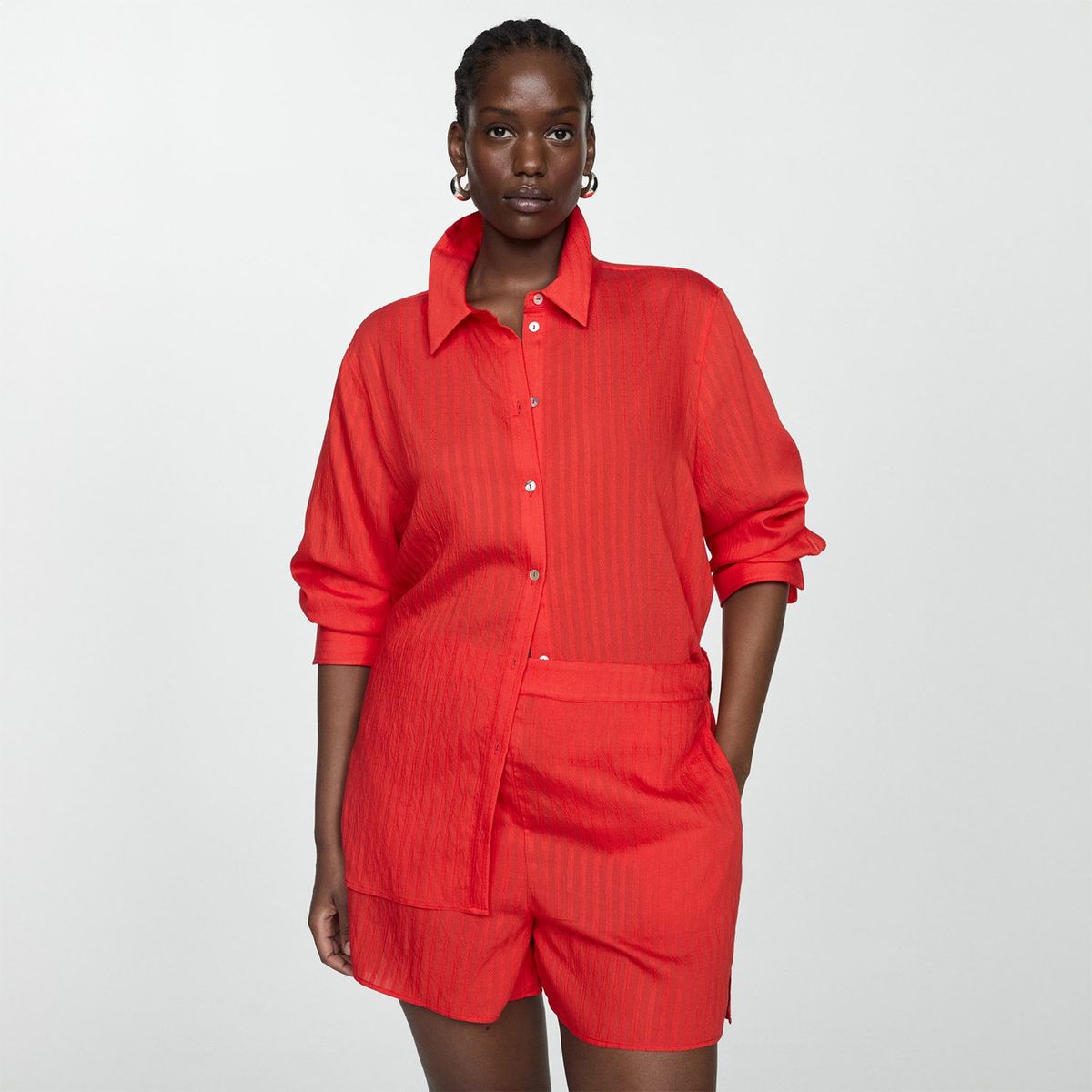 MANGO - Short Straight Mujer Mango