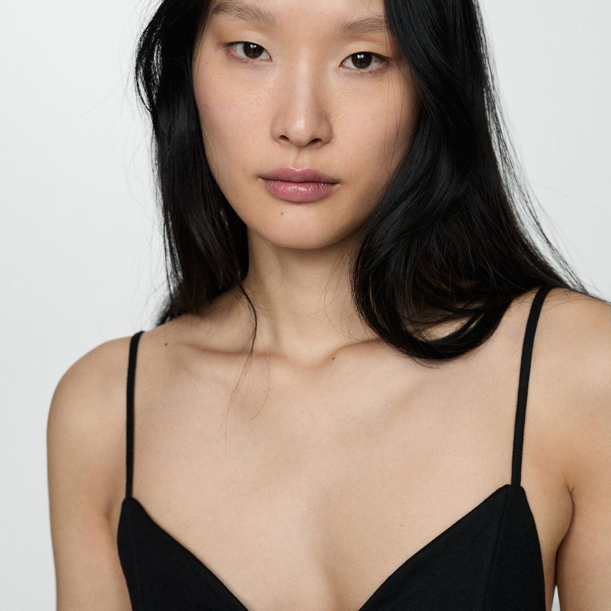 MANGO - Vestido Largo Mujer Mango