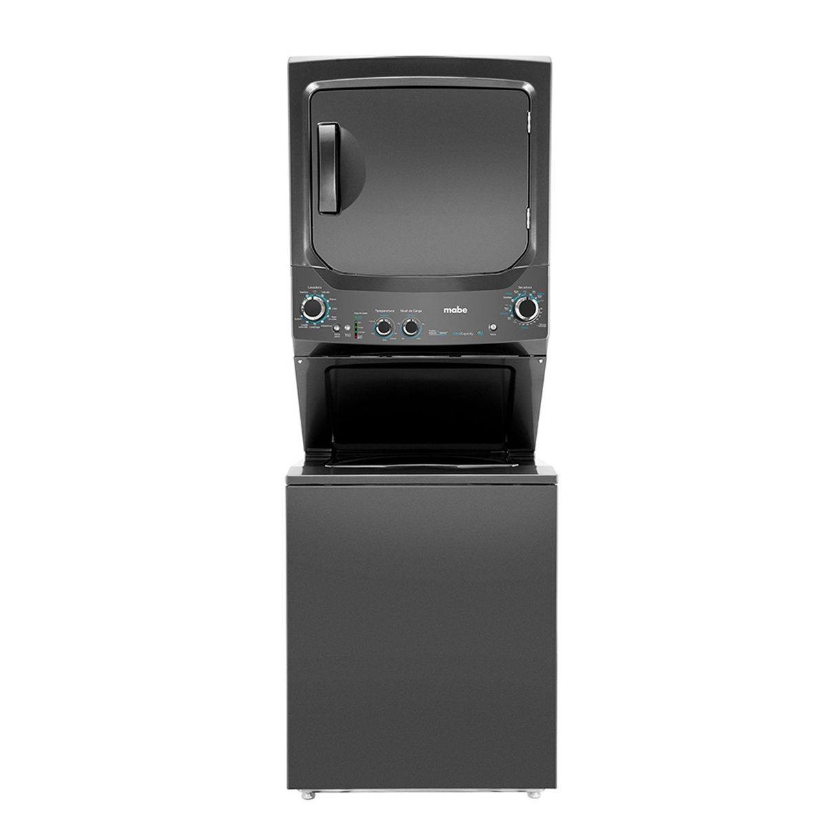 MABE - Centro De Lavado Ultracapacity A Gas 24 Kg Diamond Gray Mabe - Mclp2440psdg0
