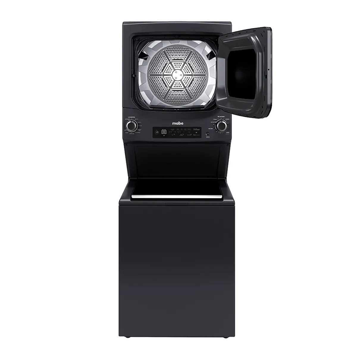 MABE - Centro De Lavado A Gas 24Kg/20Kg Diamond Gray MCLP2440PPDG0