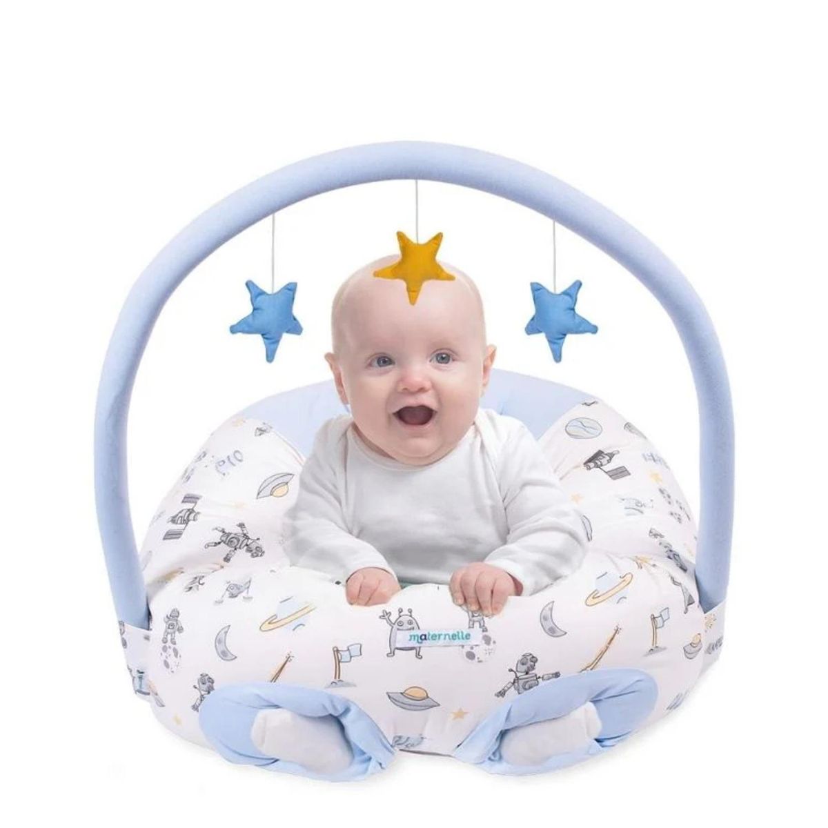 MATERNELLE - Puff De Descanso Bebé 2 En 1 Maternelle