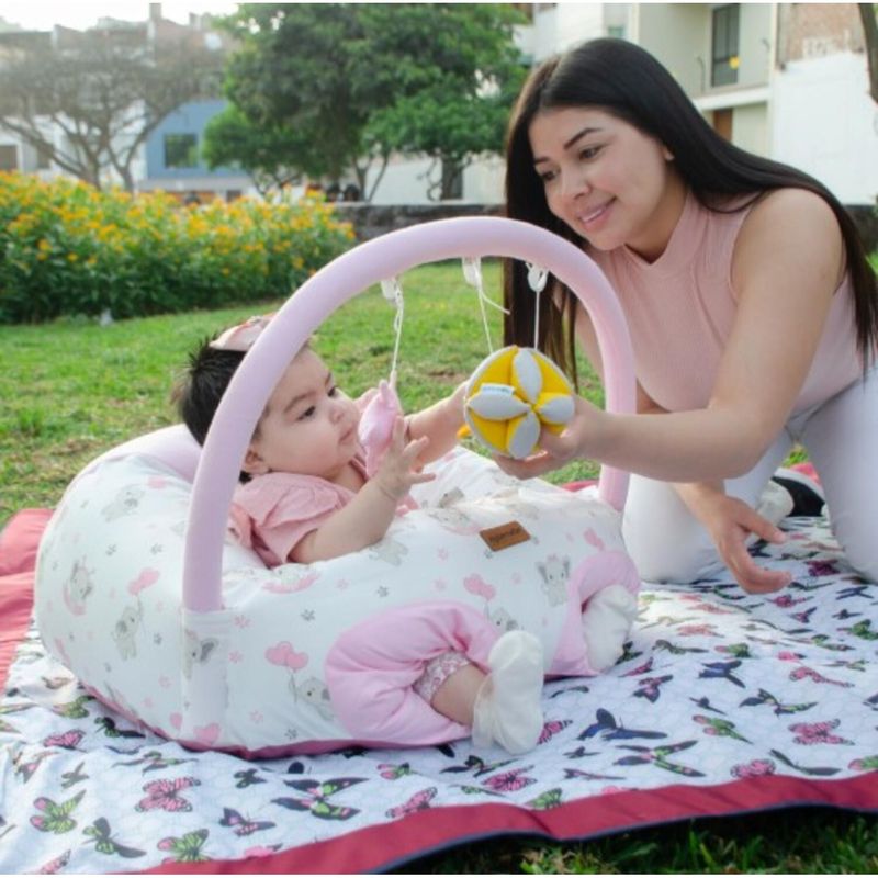 MATERNELLE - Puff De Descanso Bebé 2 En 1 Maternelle