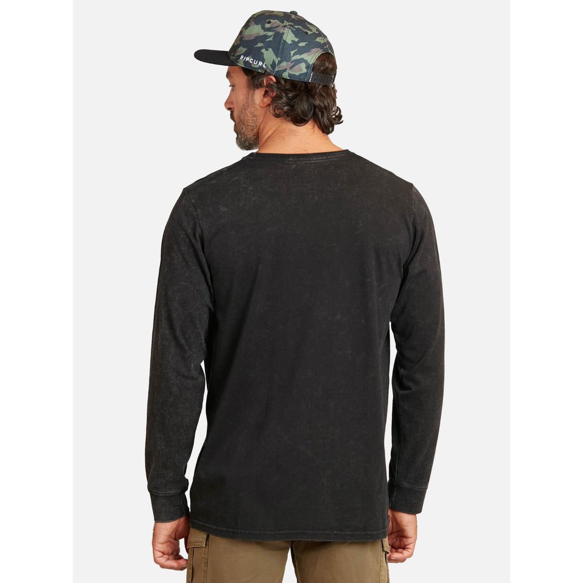 RIP CURL - Polo Manga Larga Algodón Hombre Rip Curl