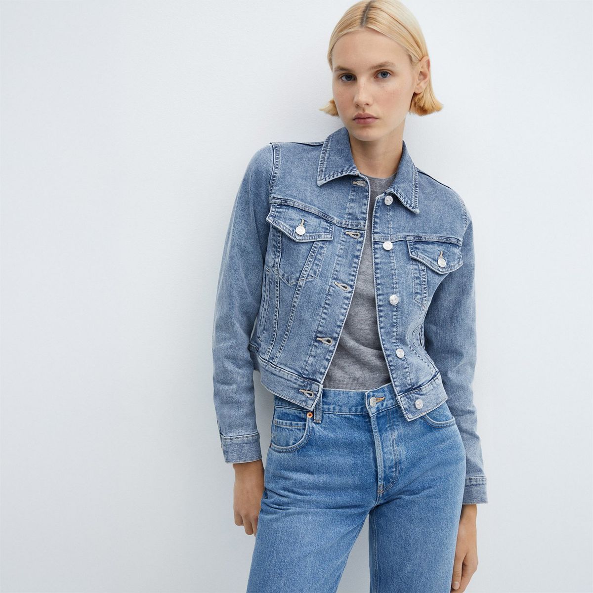 MANGO - Abrigo Algodón Mujer Mango