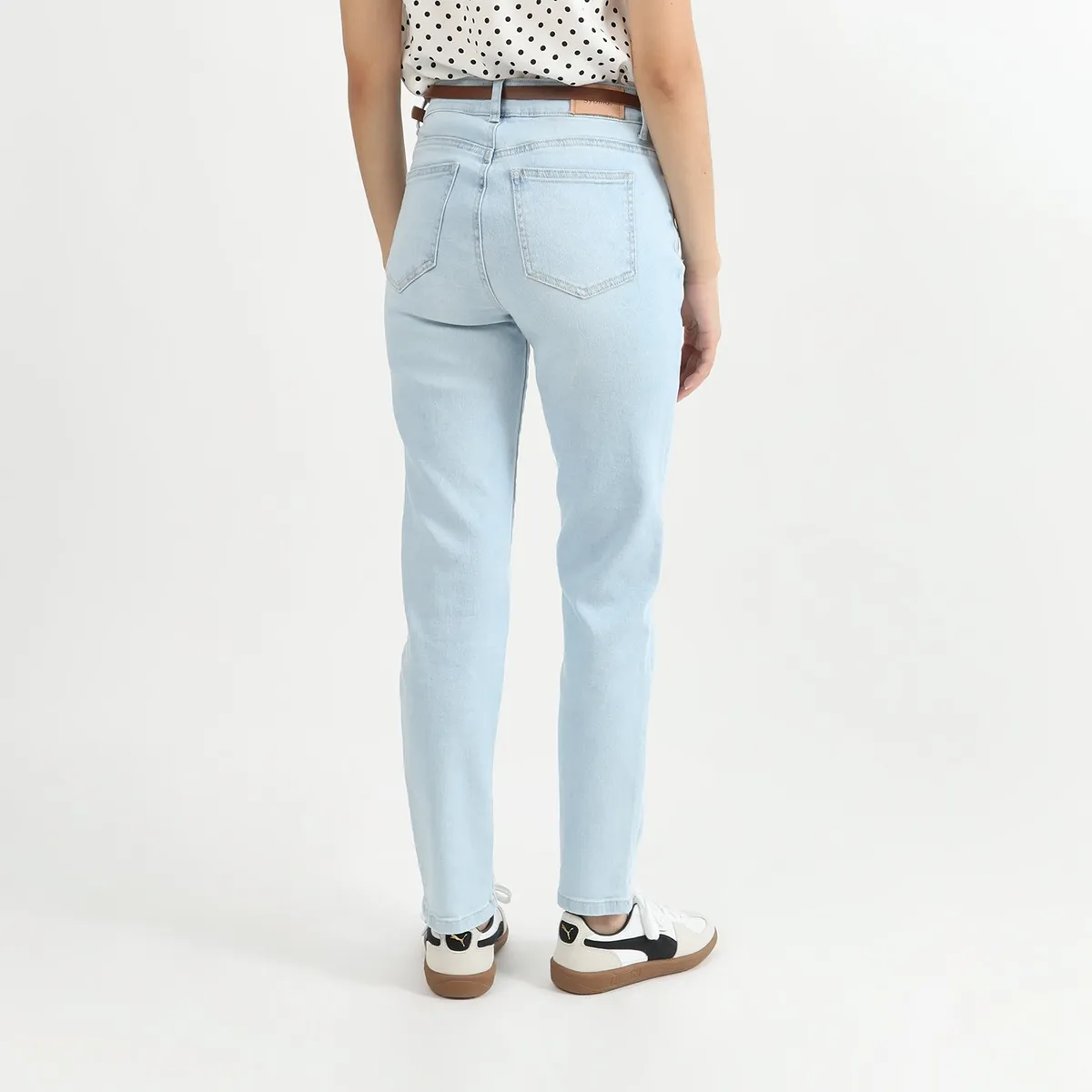 SYBILLA - Jean Mom Tiro Alto Mujer Sybilla