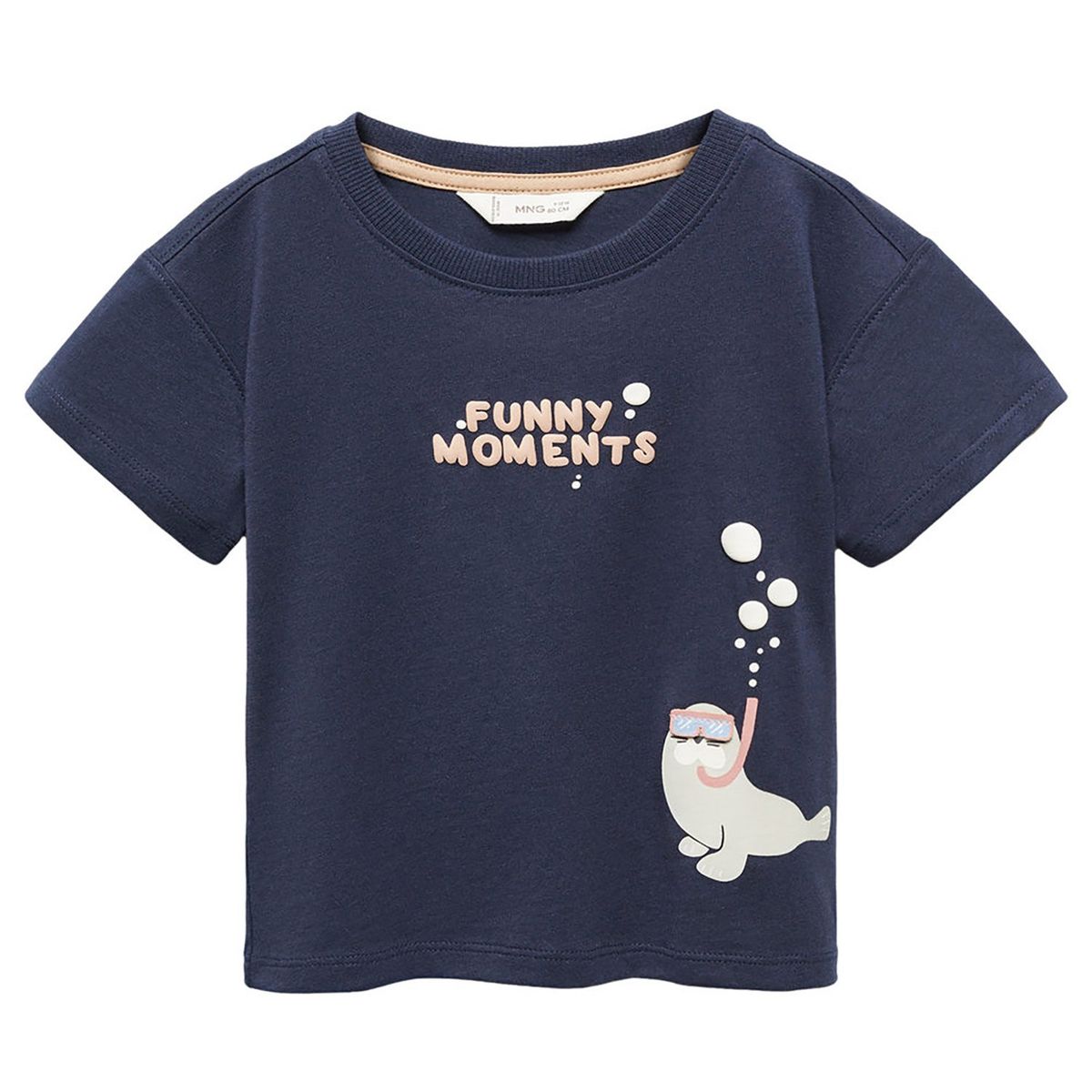 MANGO KIDS - Polo Bebé Niño Manga Corta Algodón Mango Kids