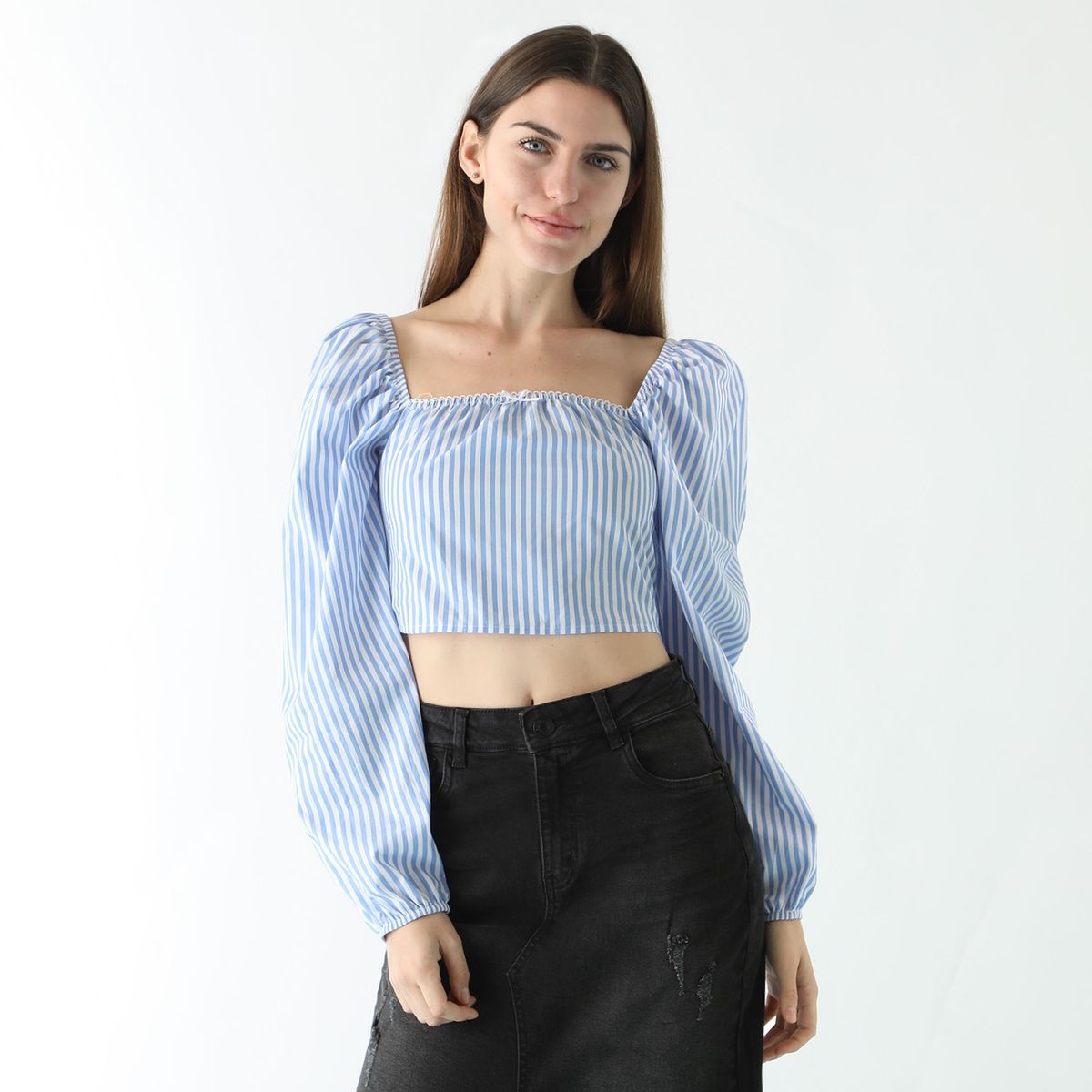 SYBILLA - Top Vuelo Listado Manga Lar