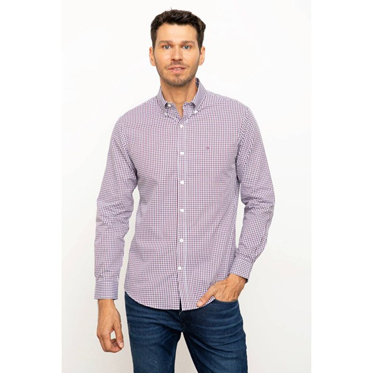 TOMMY HILFIGER - Camisa Manga Larga Algodón Hombre Tommy Hilfiger