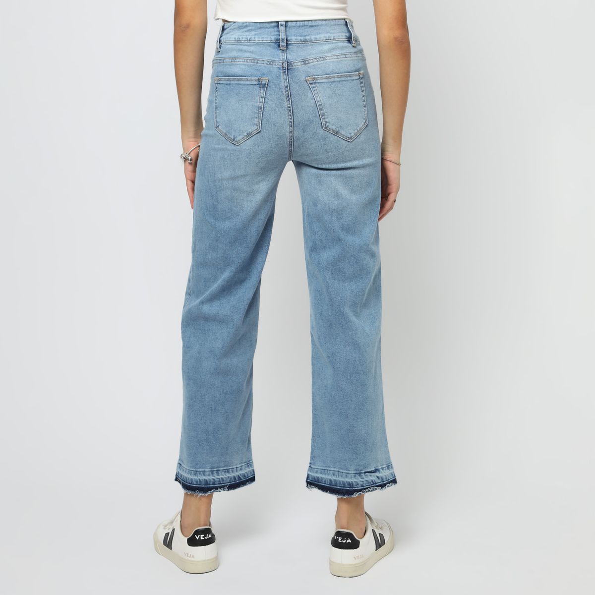 SYBILLA - Jean Straight Tiro Medio Mujer Sybilla.