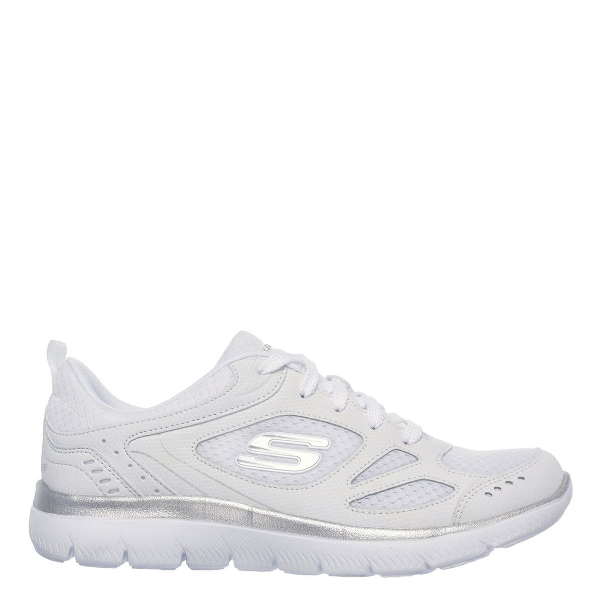 SKECHERS - Zapatillas Deportivas Running Mujer Skechers Summits Blanco