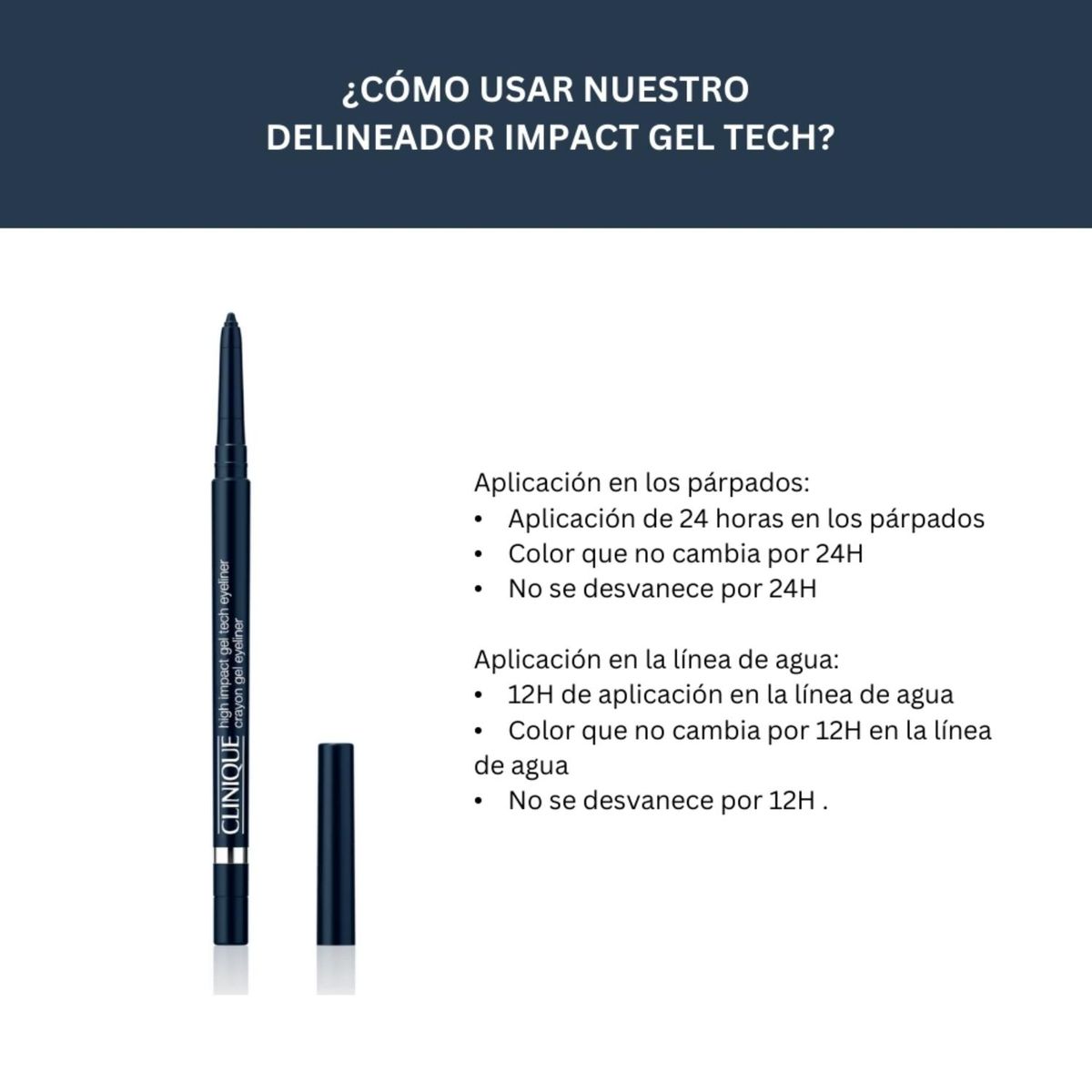 CLINIQUE - Delineador De Ojos High Impact Get Tech 