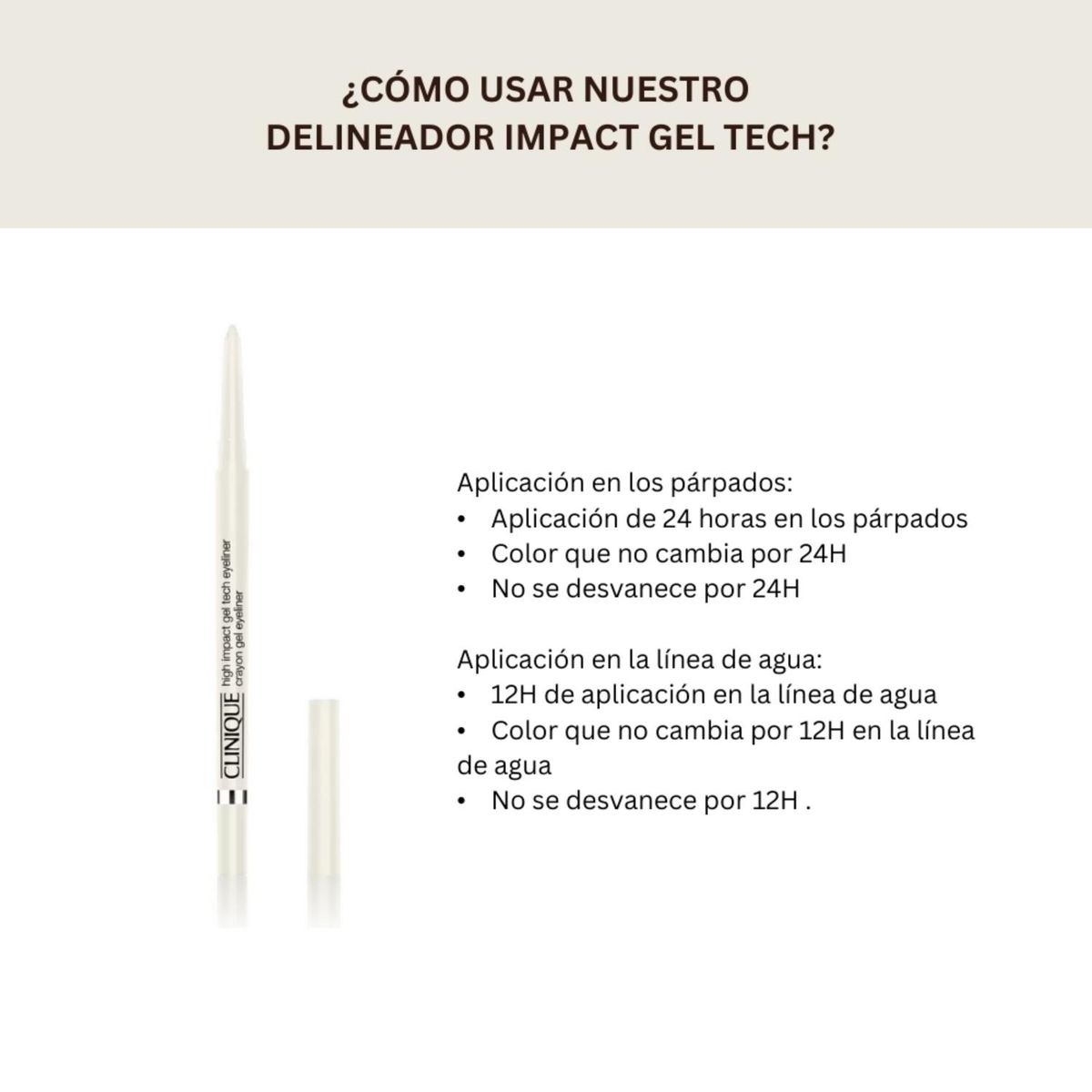 CLINIQUE - Delineador De Ojos High Impact Get Tech 