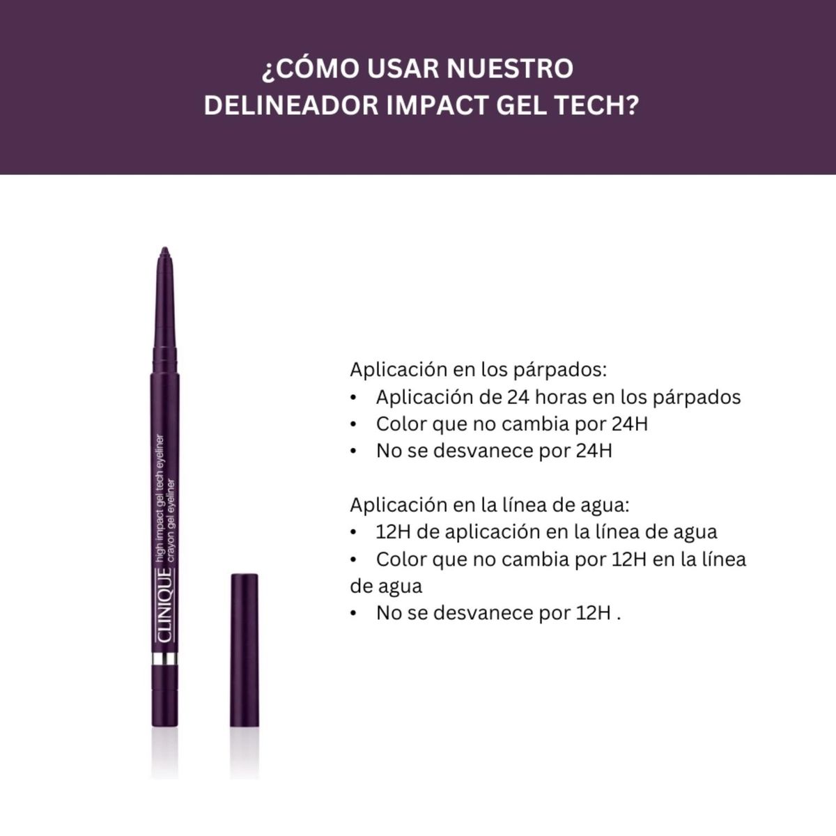 CLINIQUE - Delineador De Ojos High Impact Get Tech 