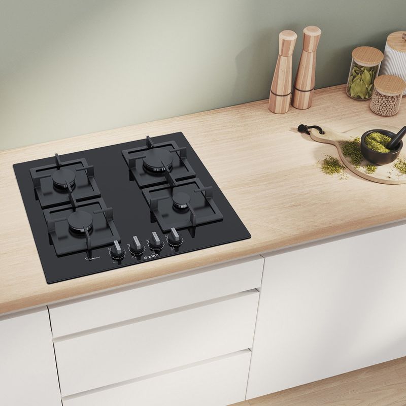 BOSCH - Encimera A Gas Bosch  Ppp6a6b20 Vidrio Templado  Ng