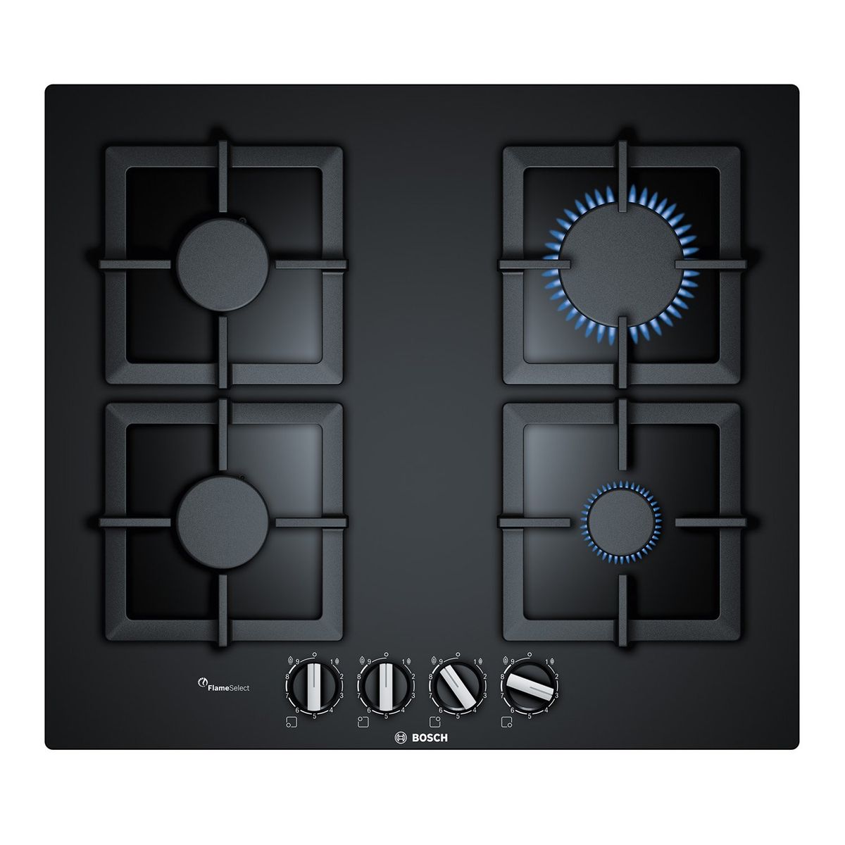 BOSCH - Encimera A Gas Bosch  Ppp6a6b20 Vidrio Templado  Ng