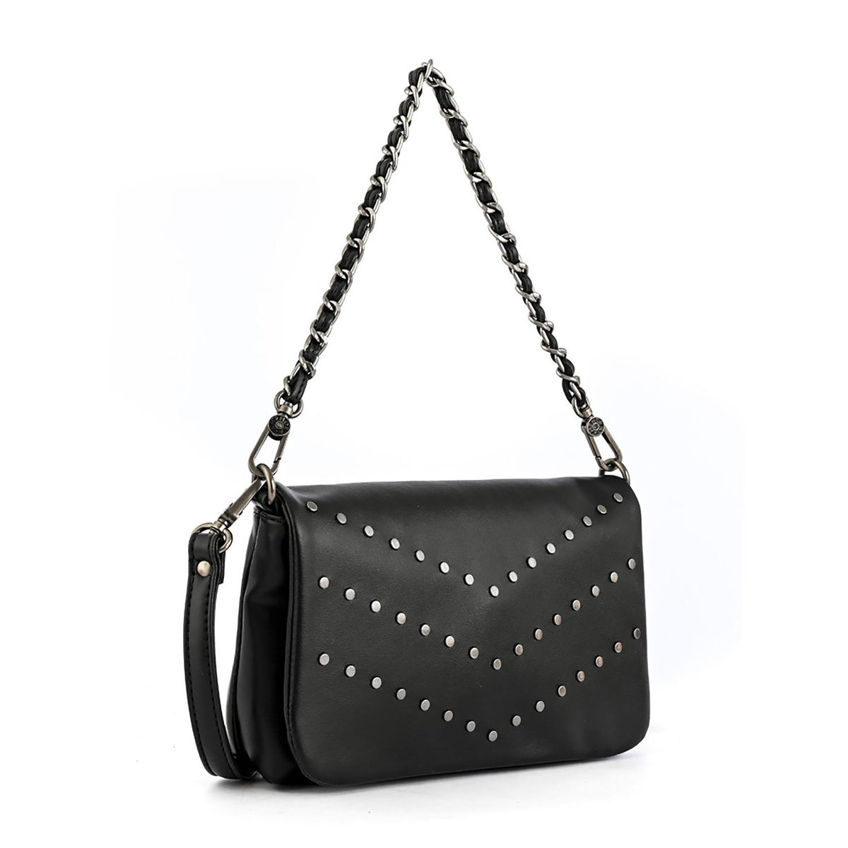 AMPHORA - Cartera Crossbody Huber Negro