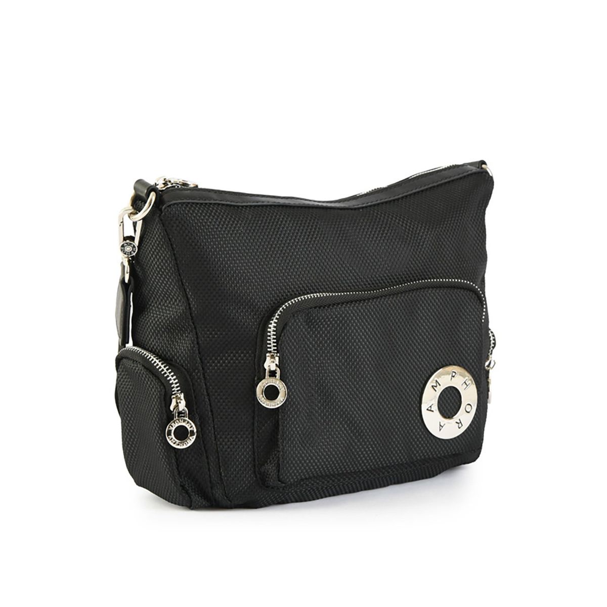 AMPHORA - Cartera Crossbody Russo Negro
