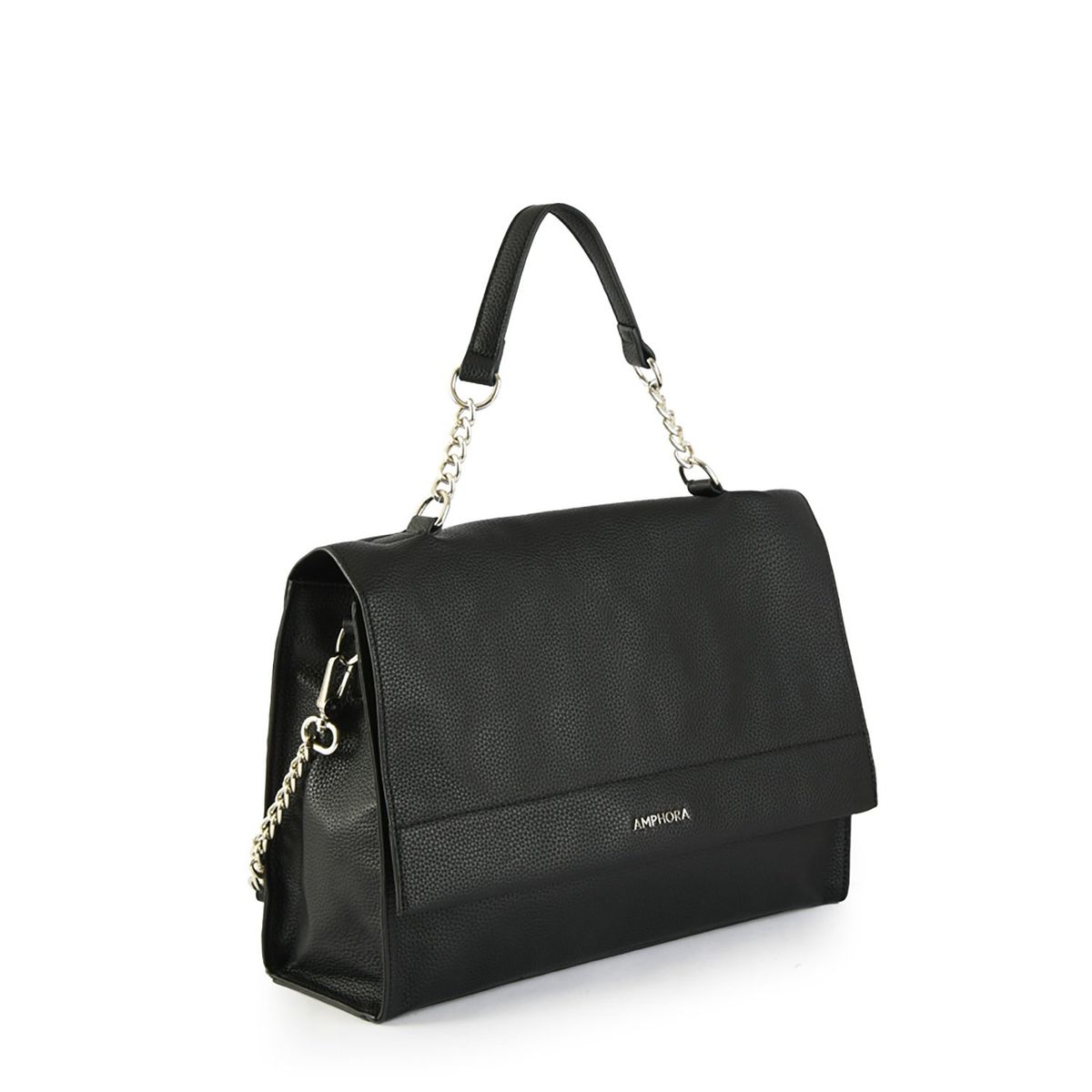 AMPHORA - Cartera Crossbody Zendaya Negro