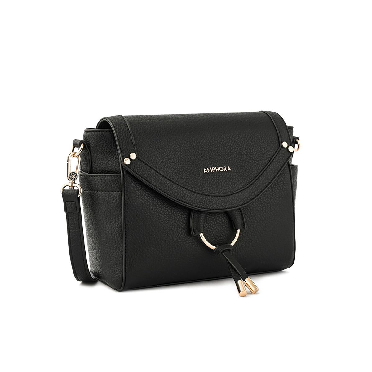 AMPHORA - Cartera Crossbody Estambul Negro