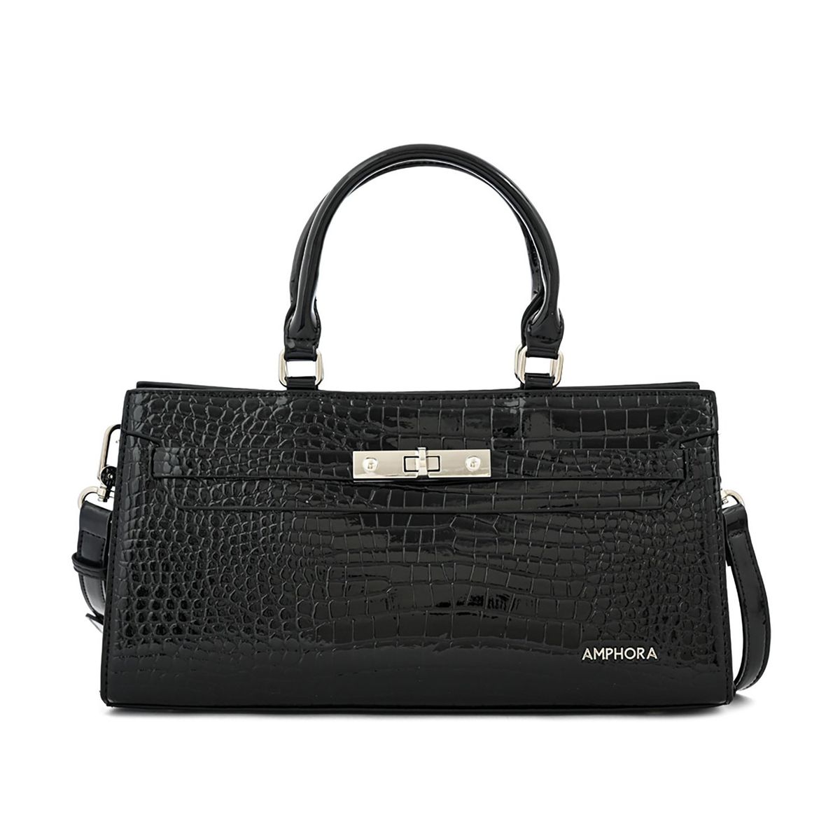 AMPHORA - Cartera Julia Negro