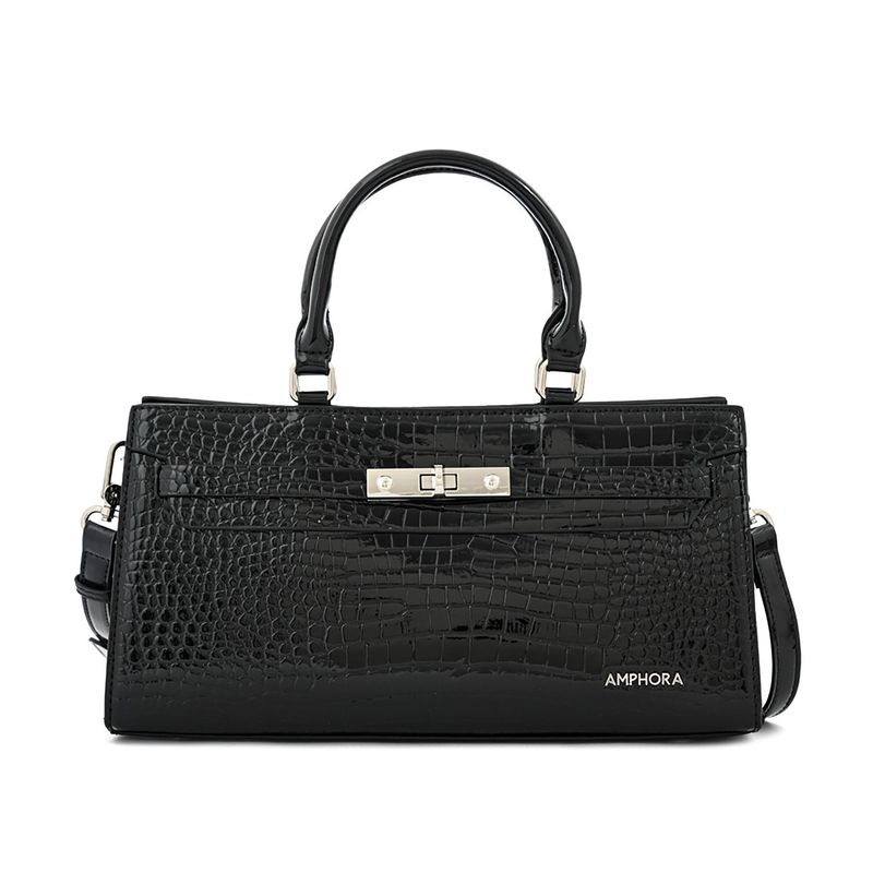 AMPHORA - Cartera Julia Negro