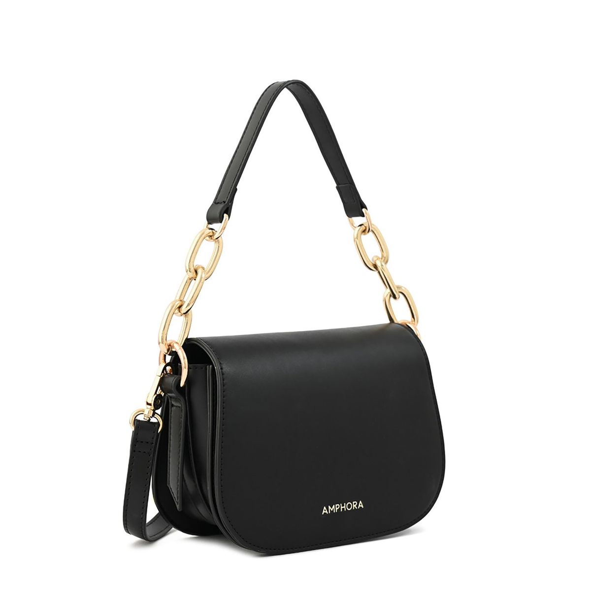 AMPHORA - Cartera Crossbody Chiara Negro
