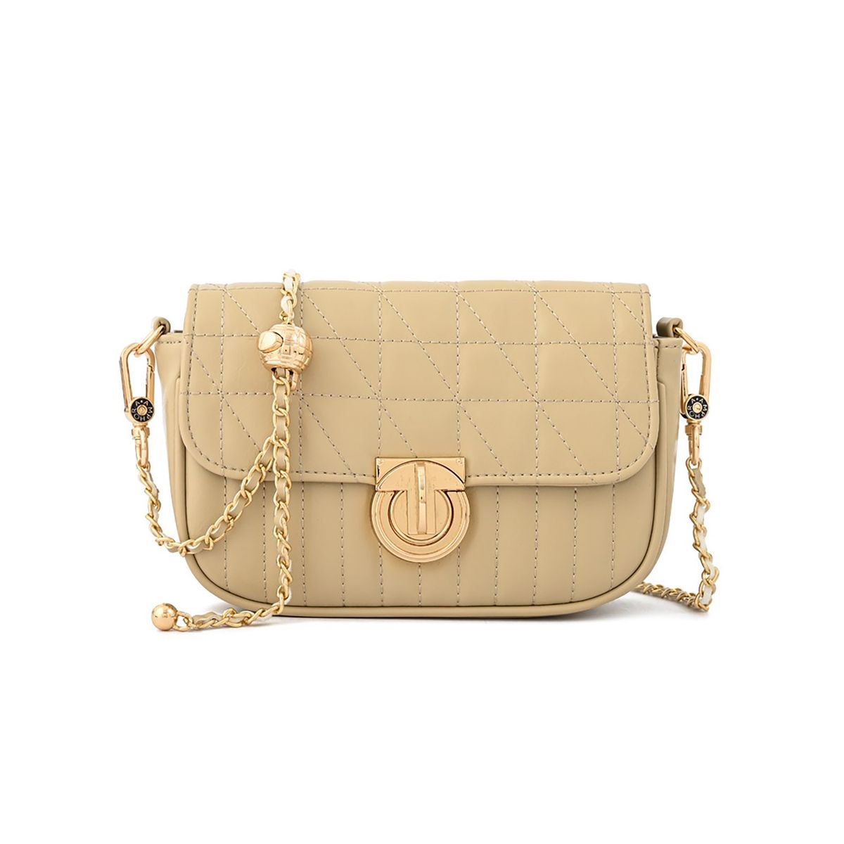 AMPHORA - Cartera Crossbody Airla Beige