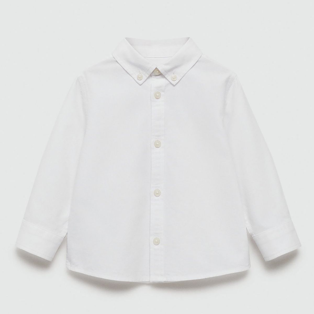 MANGO KIDS - Camisa Bebé Niño Manga Larga Algodón Mango Kids