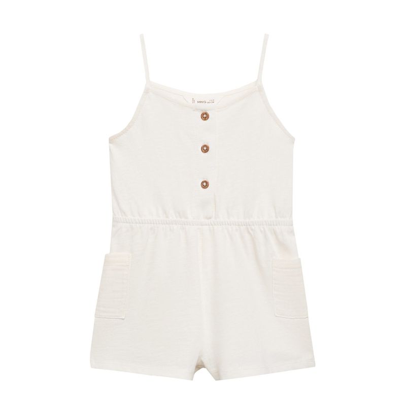 MANGO KIDS - Vestido Bebé Niña Rattán Mango Kids