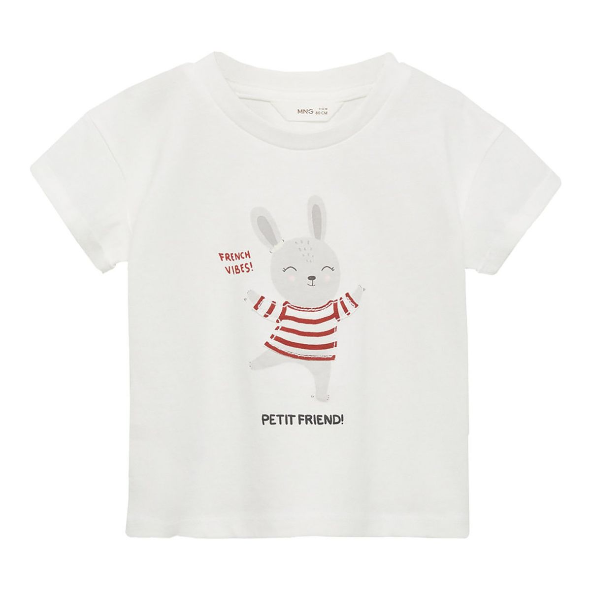 MANGO KIDS - Polo Bebé Niña Manga Corta Poliéster Mango Kids