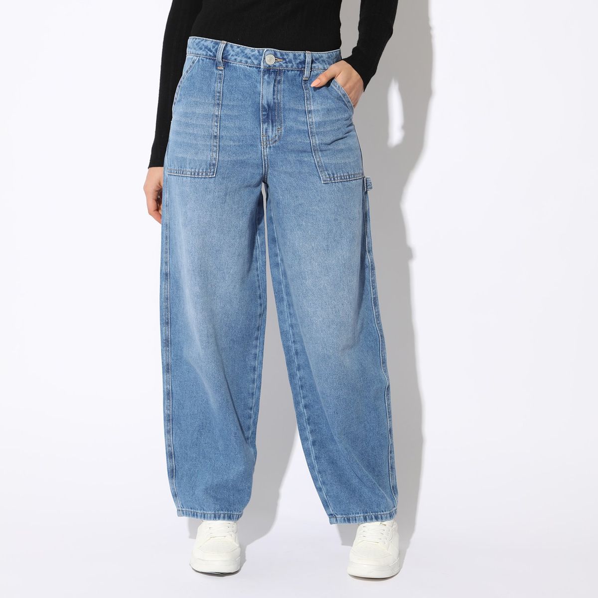 DOO AUSTRALIA - Jean Balloon 100% Algodón Mujer Doo Australia