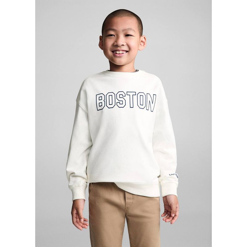 MANGO KIDS - Polera Niño Algodón Mango Kids