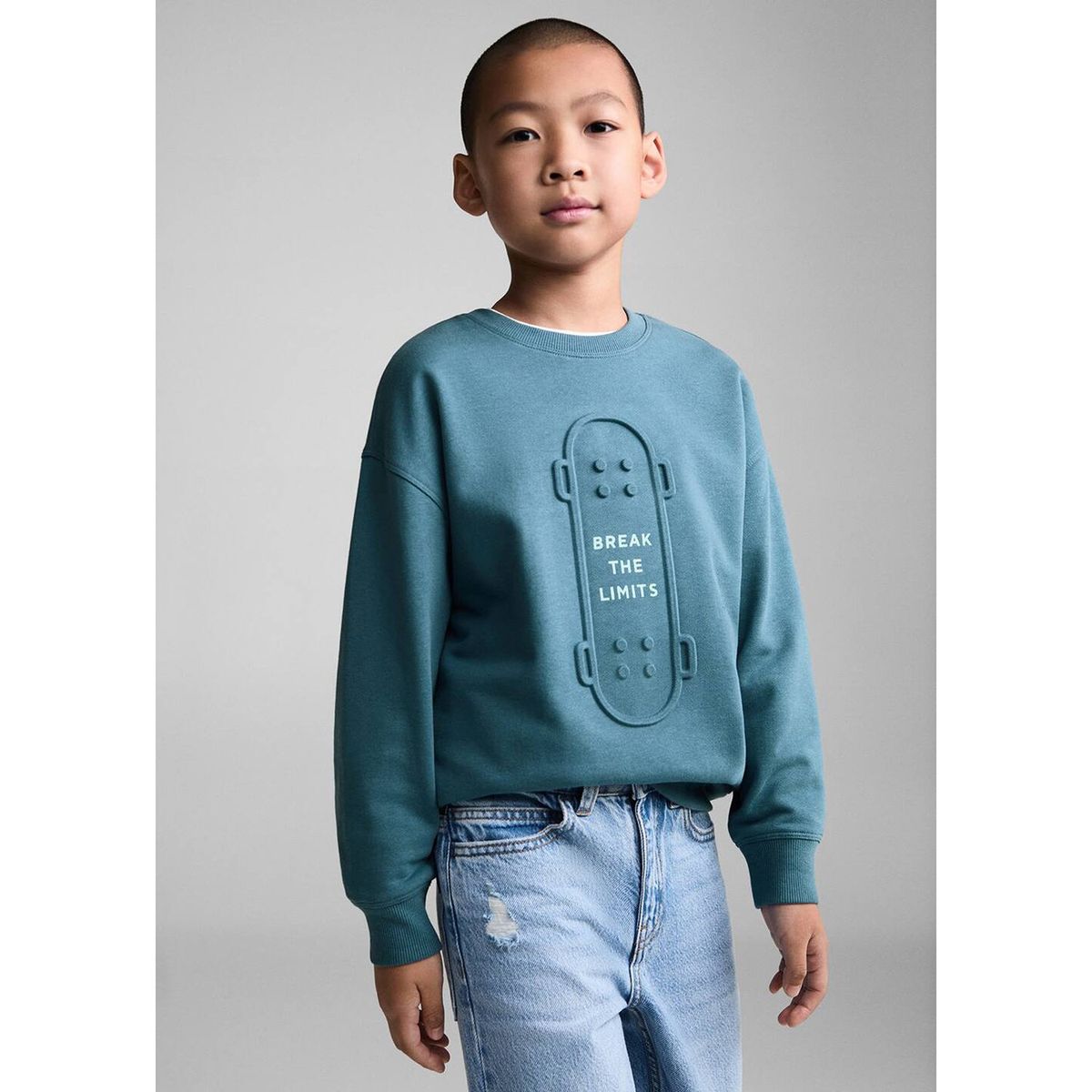 MANGO KIDS - Polera Niño Algodón Mango Kids