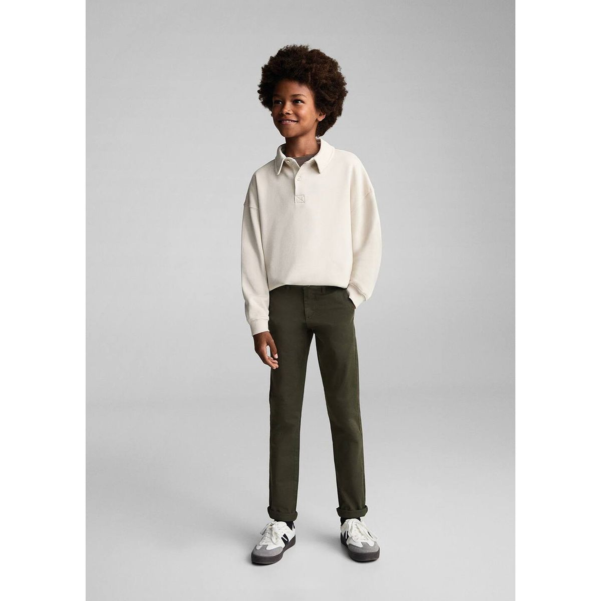 MANGO KIDS - Pantalón Niño Algodón Mango Kids