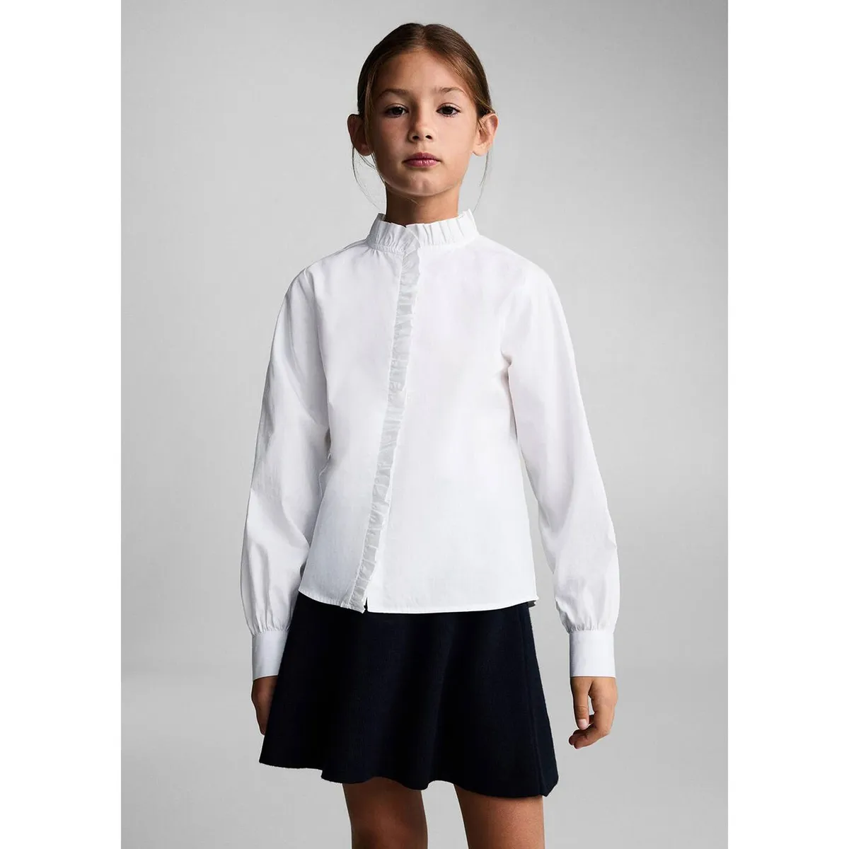 MANGO KIDS - Camisa Niña Algodón Mango Kids
