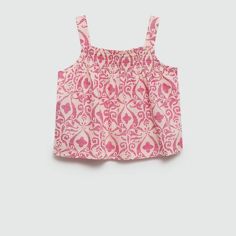 MANGO KIDS - Blusa Niña Algodón Mango Kids