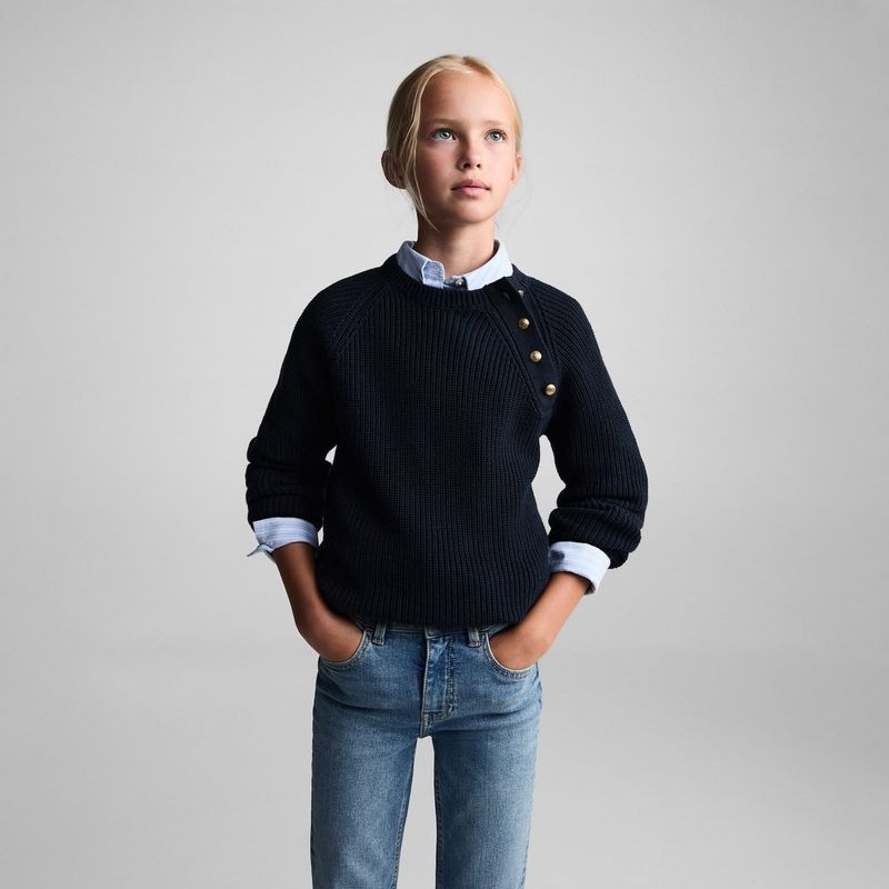 MANGO KIDS - Jean Niña Algodón Mango Kids