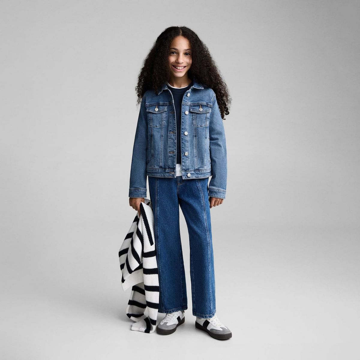 MANGO KIDS - Casaca Niña Algodón Mango Kids