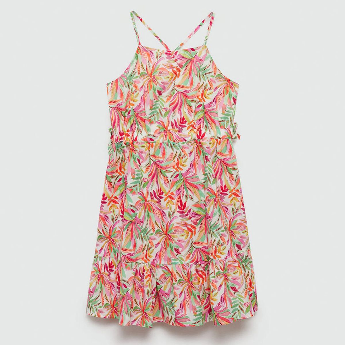 MANGO KIDS - Vestido Niña Algodón Mango Kids