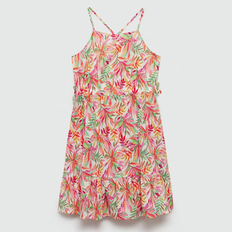 MANGO KIDS - Vestido Niña Algodón Mango Kids